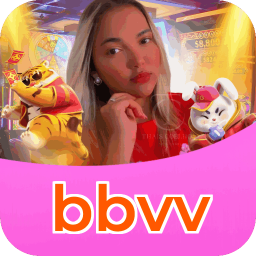 Interface do aplicativo bbvv mostrando jogos disponíveis no iOS e Android